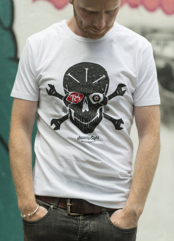 Bionic x 78 Skull - Black with white print